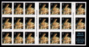 ALLY'S STAMPS US Scott #3112a 32c Madonna B/P [20] MNH F/VF [BP-65a] 