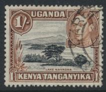 Kenya Uganda Tanganyika SG 145b perf 13 x 12½ Used