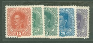 Austria #168-71 Mint (NH) Single (Complete Set)