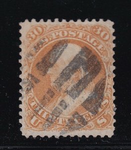 71 F-VF used neat cancel with nice color cv $ 225 ! see pic !