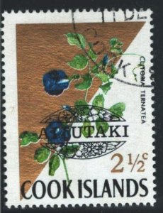 Aitutaki Sc#55 Used