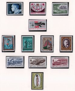 Austria lot of MNH stamps 1979 (album pages not included) (96)
