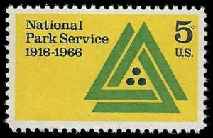 U.S. #1314 MNH; 5c National Park Service (1966) (3)