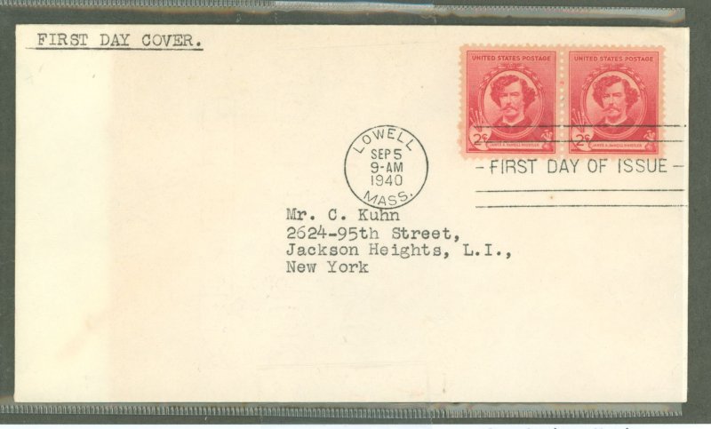 US 885 FDC