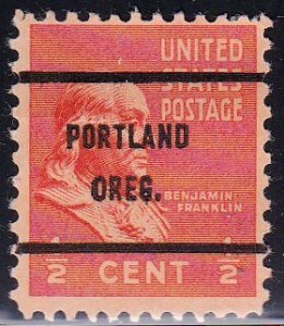 Precancel - Portland, OR PSS 803-61 - Bureau Issue