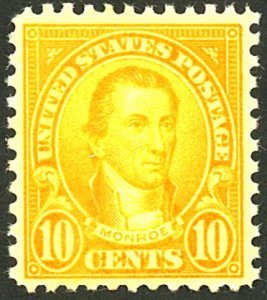 U.S. #591 MINT OG NH