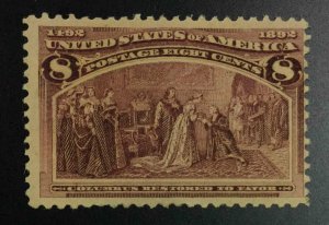 MOMEN: US STAMPS #236 MINT OG NH LOT #53003