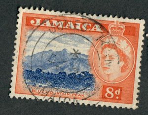 Jamaica #167 used single