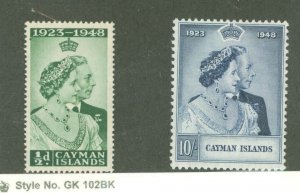 Cayman Islands #116-117 Mint (NH) Single (Complete Set)