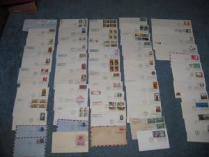 LARGE FDC COLLECTION, 1930'S ON, 
