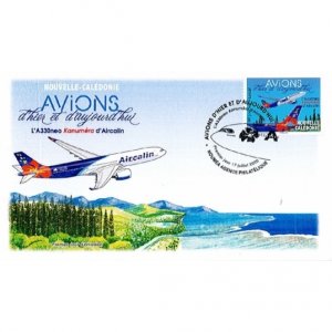 2020 New Caledonia Aircalins A330     (Scott 1267) FDC