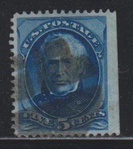 United States,  5c Zachary Taylor  (SC# 179) Used