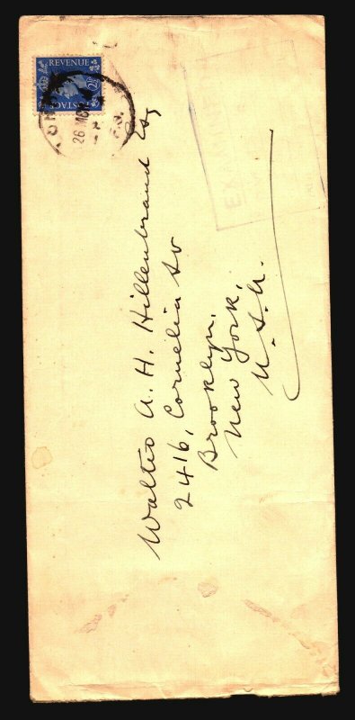 World Wide - 5 WW2 Censor Covers / Mixed Condition See Images - Z16246