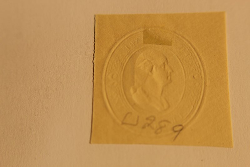 US U289 CUT SQUARE UNUSED