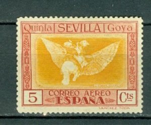 SPAIN 1930 AIR #C18 UNUSED NO GUM