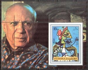 UAE Fujeira 1972 Art Paintings P. Picasso S/S MNH**