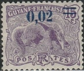 French Guiana , #95 Mint Hinged  From 1962