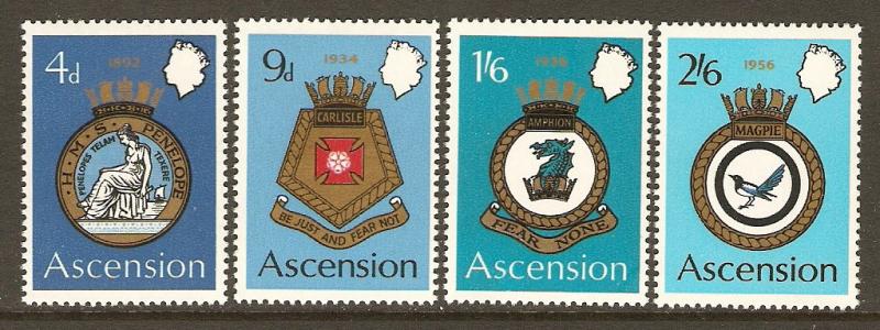 Ascension #134-7 NH Royal Naval Crests