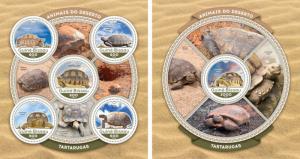 Guinea-Bissau Wild Animals Birds Dinosaurs Owls Snakes MNH stamp set 18 sheets  