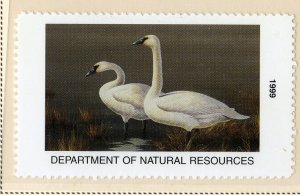 US IA28 IOWA STATE DUCK STAMP 1999 MNH SCV $29.00 BIN $15.00