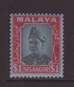 1941 Selangor $1 Mint