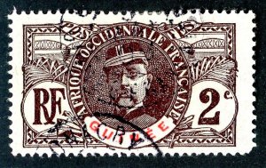 French Guinea, Scott #34, Used