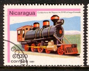 Nicaragua; 1981: Sc. # 1133: O/Used CTO Single Stamp
