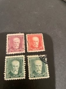 Czechoslovakia sc 168,168a,169,170 u