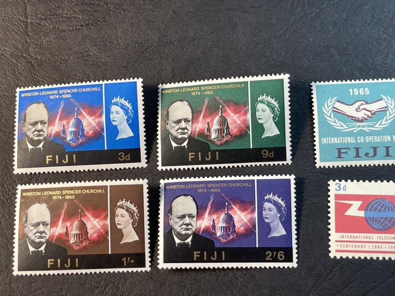 FIJI # 208-218-MINT/NEVER HINGED----4 COMPLETE SETS----1964-66