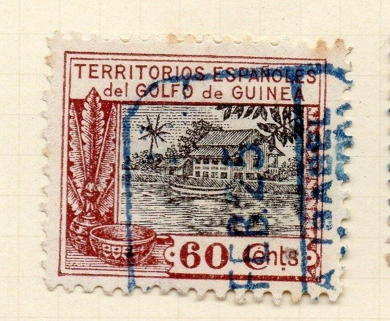 Spanish Guinea 1925 Early Issue Fine Used 60c. 203931