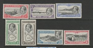 Ascension 1934 GV Defs to 1/- ( Less 2d ) MM SG 21/28 minus 24