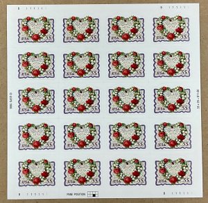 3275 Love Stamp Victorian-Love  MNH 55 cent  Pane of 20 FV $11.00  1999