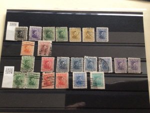 Uruguay 1928 to 1934 unused or used stamps  A12730