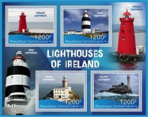 Stamps. Architecture, Lighthouses 2022 year 1+1 sheets perf TSAR