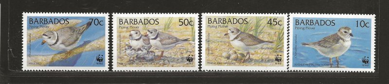 BARBADOS SC# 963-66    FVF/MNH