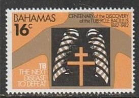 1982 Bahamas - Sc 506 - MH VF - 1 single - X-ray