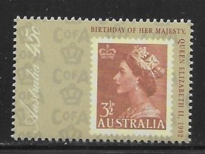 Australia 1261 1992 Queens Birthday single MNH