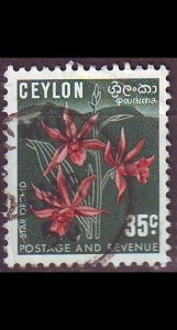CEYLON SRI LANKA [1950] MiNr 0270 II ( O/used ) Pflanzen