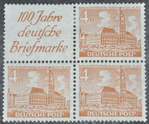 DYNAMITE Stamps: Germany Scott #9N43 (4)  MINT hr