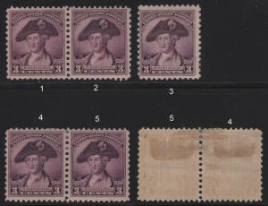 Scott 708 3c Washington Bicentennial