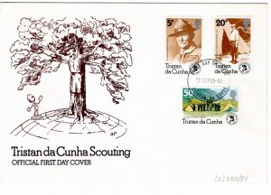 Tristan da Cunha 1982 Sc 314-6 FDC