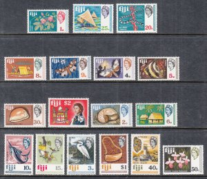 Fiji 260-276 MNH VF