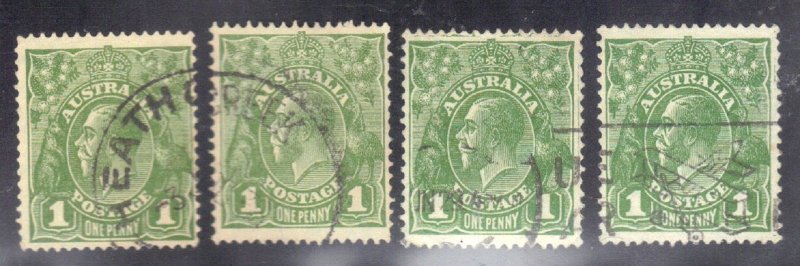 AUSTRALIA SCOTT #23 USED 1p 1924