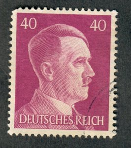 Germany #520 Hitler used single