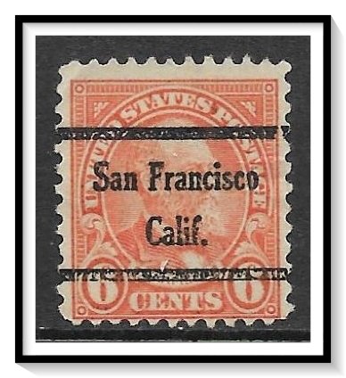 US Precancel #638-45 San Francisco CA Used