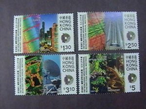 HONG KONG # 799-802-MINT/NEVER HINGED-COMPLETE SET --1997-#A