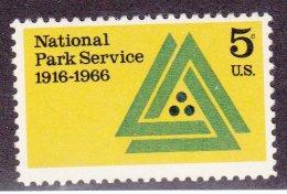 US sc#1314 1966 5c National Parks Service MNH