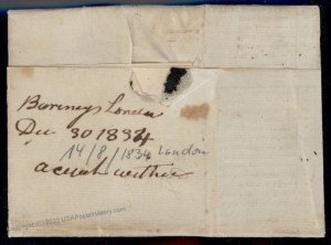 England Britain 1834 Kennebunk Maine USA Transatlantic SS Britannia Stampl 77680