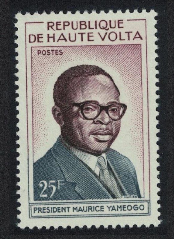 Upper Volta President Yameogo 1v 1960 MNH SG#86