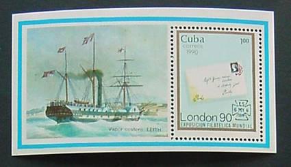 Cuba, Scott 3216, MNH, 150th Anniversary of the Penny Black